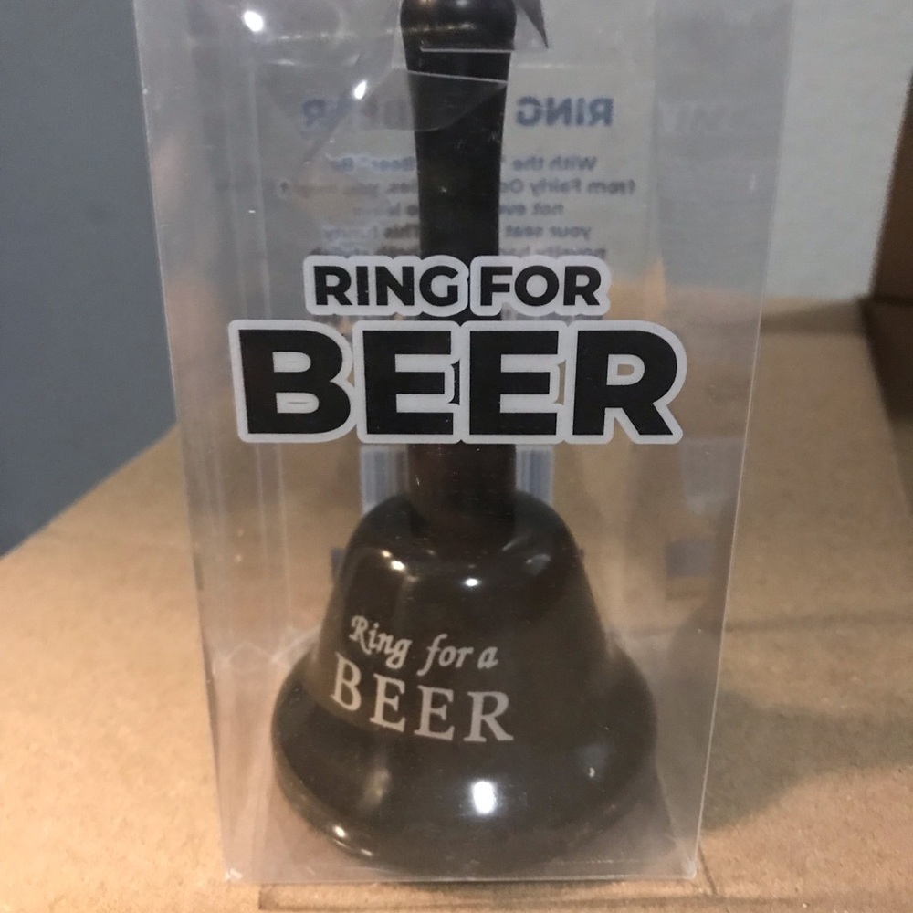 Ring for a Beer Party Bell - Black